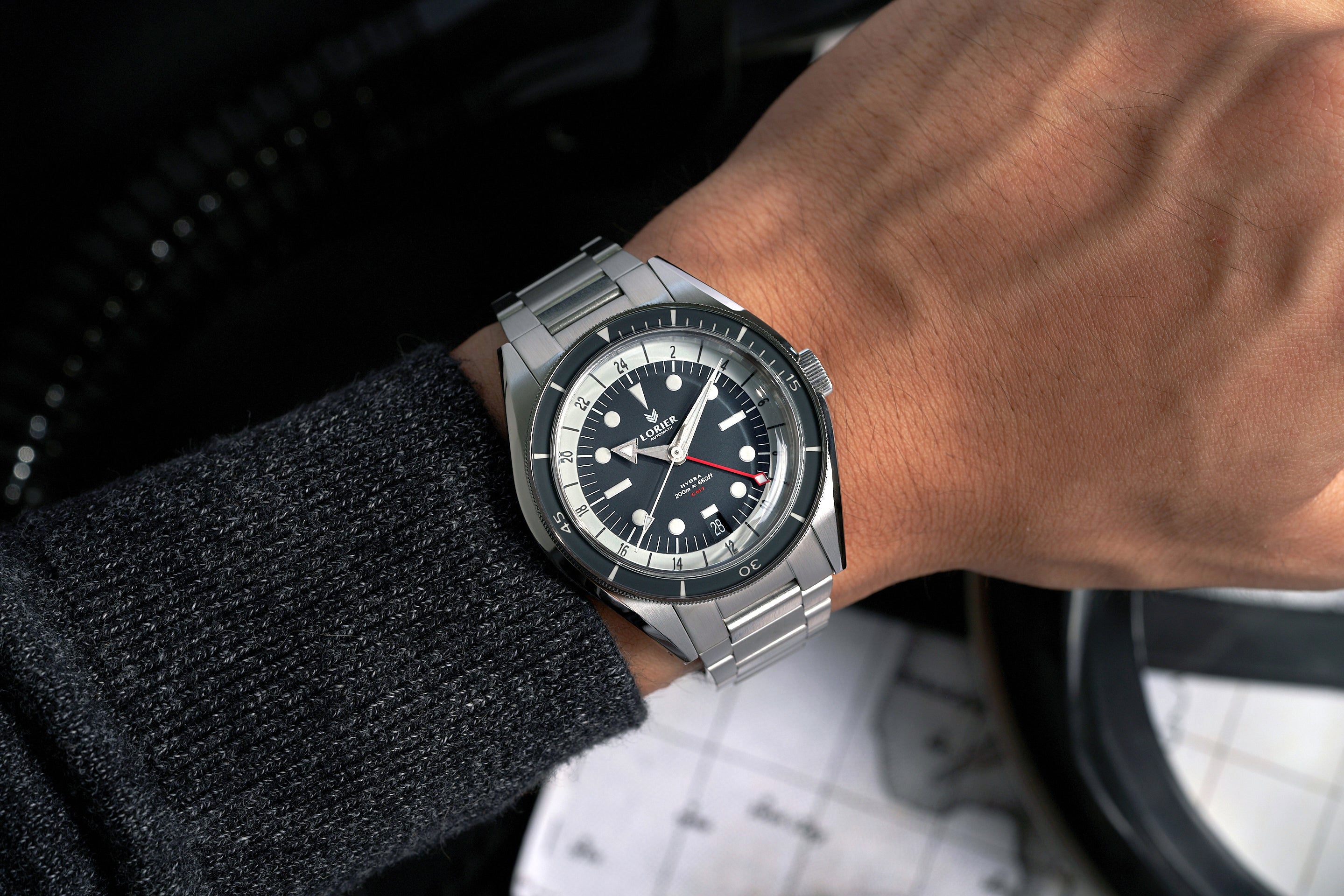 New Lorier GMT/Diver thing - The Dive Watch Connection