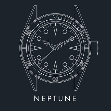 Lorier Neptune ref. 737080 owner's manual button - illustrated case diagram